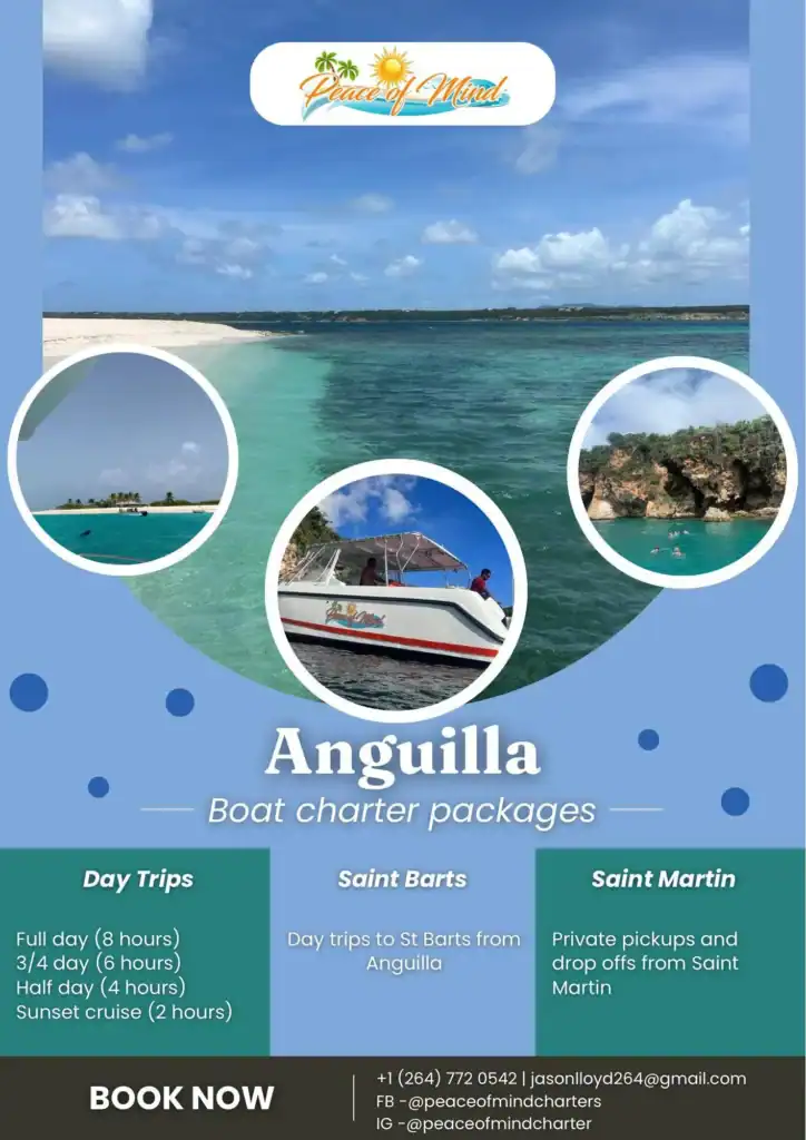 Anguilla boat charter packages and island trips